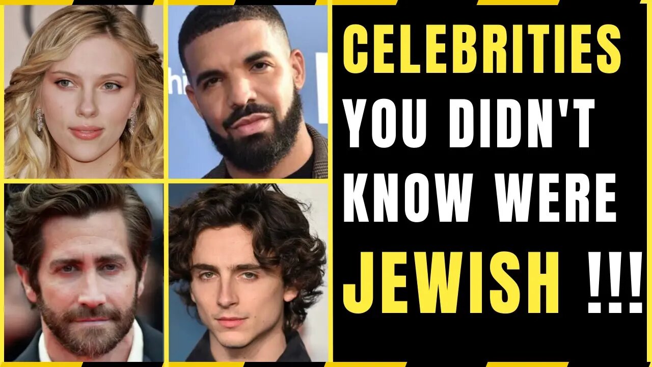 Celebrities you Didn't Know were Jewish!