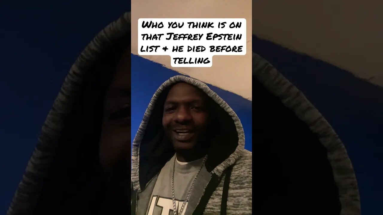 Who do you think is on the Jeffery Epstein list? ￼He happened to die before telling #jefferyepstein