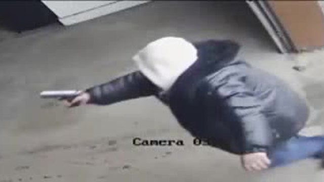 Video shows former employee pull gun at business