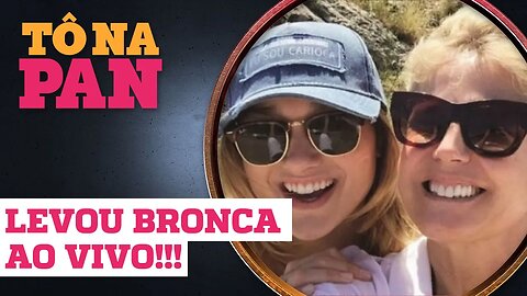 XUXA LEVOU BRONCA DE SASHA AO VIVO POR CAUSA DA FAZENDA