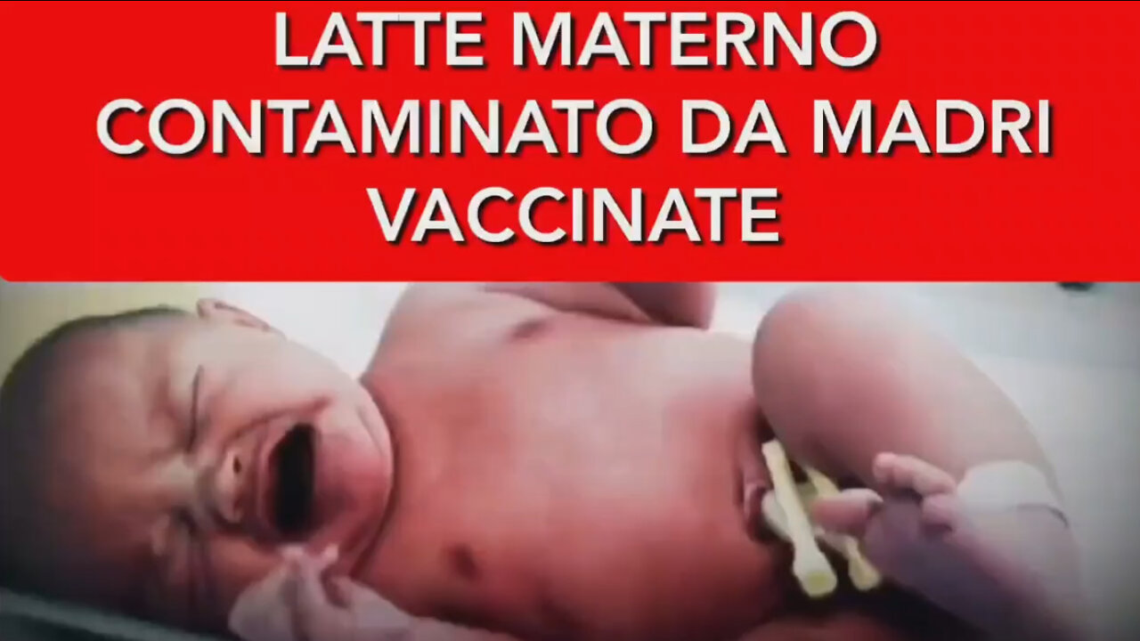 💉🍼​⚰️​ BIMBO MORTO DOPO ALLATTAMENTO DA MADRE VACCINATA 💉🍼​⚰️​