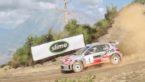 DiRT Rally 2 - Replay - Peugeot 206 at Kathodo Leontiou