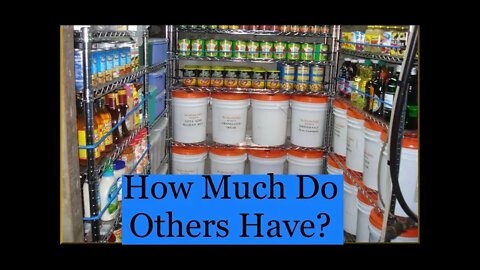 Poll Results: How Much Food Do You Have Stockpiled? (284 replies)