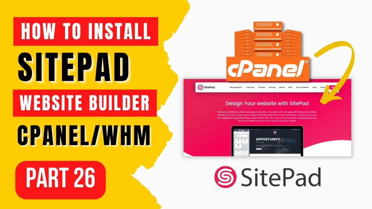 How to Install SitePad In cPanel/WHM - Make Money Online Course Part 26