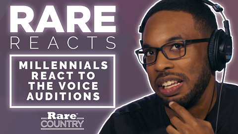 Millennials React to "The Voice" Auditions | Rare Reacts