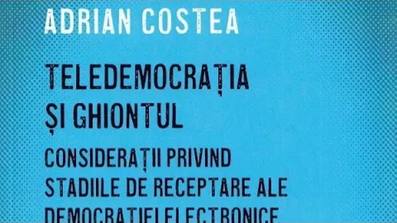 Teledemocratia si ghiontul: un interviu cu Adrian Costea, profesor, autor si senator AUR