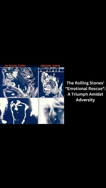 The Rolling Stones' Emotional Rescue: A Remarkable Triumph over Adversity#shorts #rollingstones