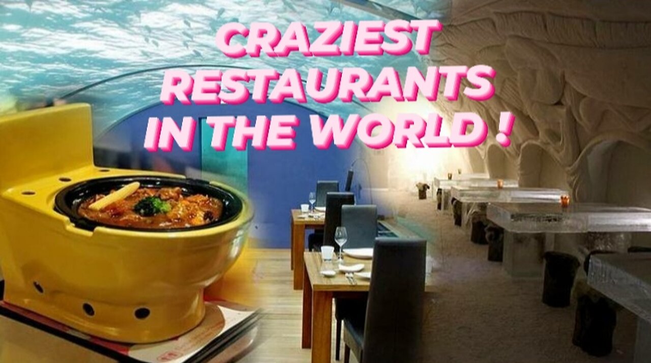 Top 12 Craziest Restaurants that actually EXISTS!