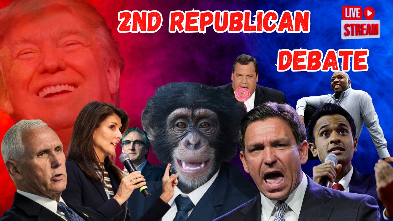 Second Republican Presidential Debate Live #reaction #GOP