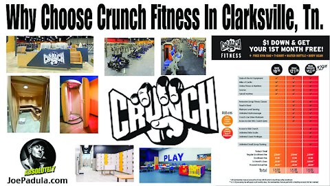 Why Choose Crunch Fitness in Clarksville, Tn.