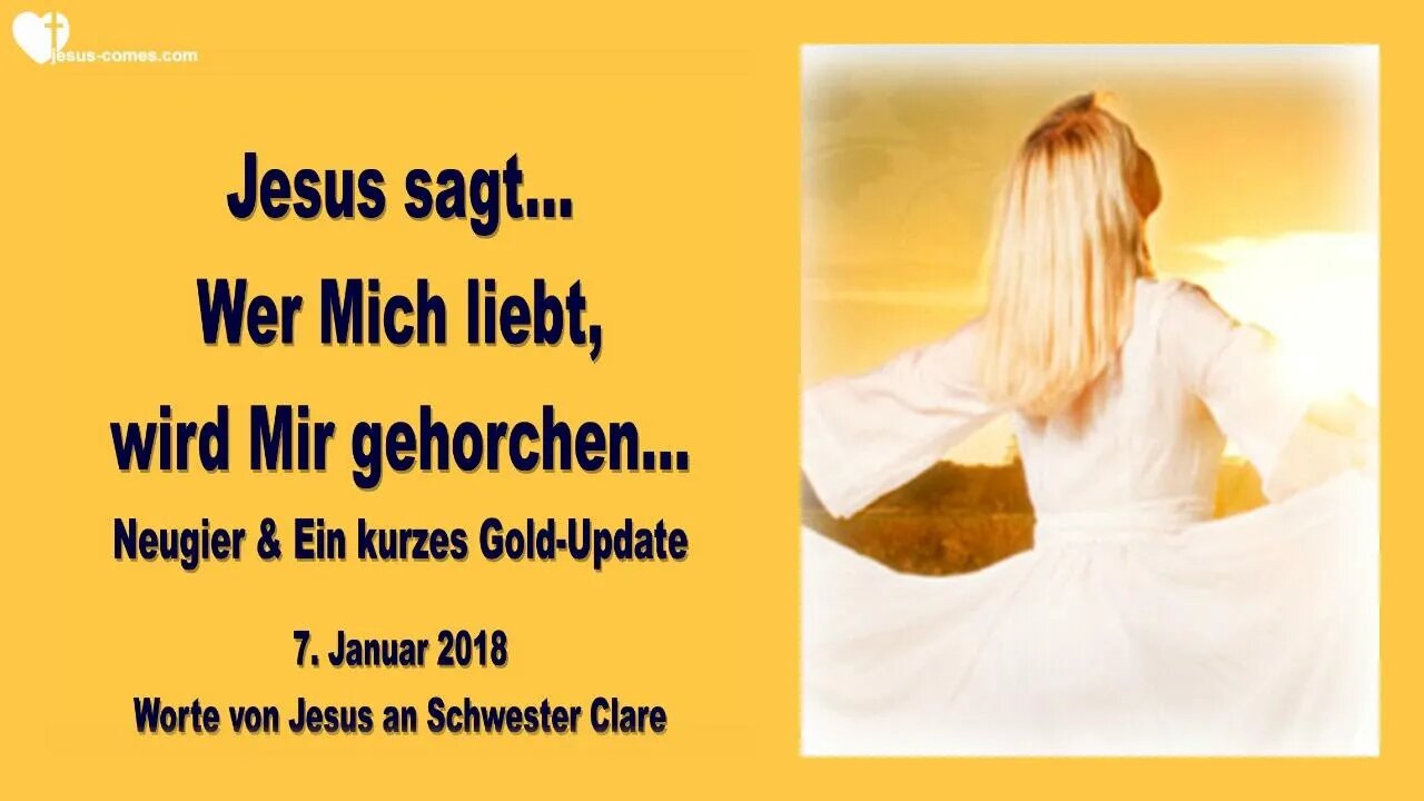 Rhema 24.05.2023 ❤️ Wer Mich liebt, wird Mir gehorchen... Neugier und ein kurzes Gold Update