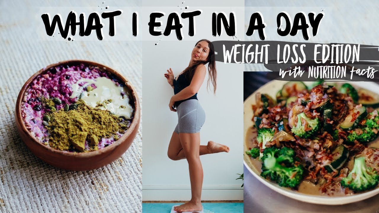 WHAT I EAT IN A DAY for a HEALTHY Weight Loss (vegan)