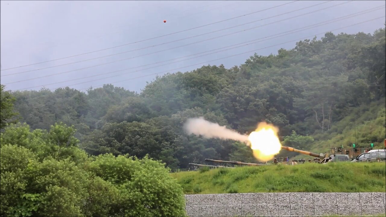 Combined Joint Firing Exercise in South Korea