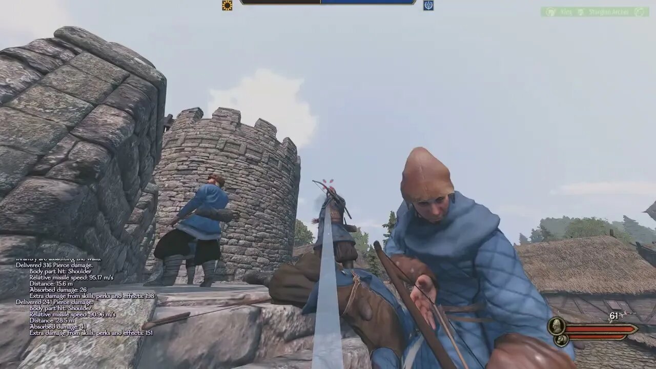 A Blessed Knight Seiges A Sturgian Town - Mount and Blade 2 Bannerlord Mods