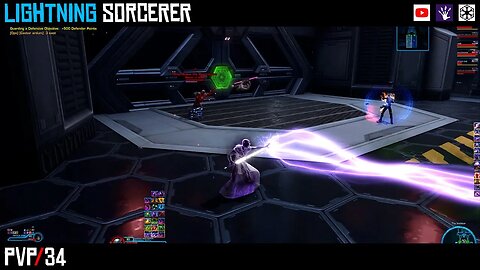 SWTOR 7.2 PvP | Lightning Sorcerer on The Voidstar #SWTOR