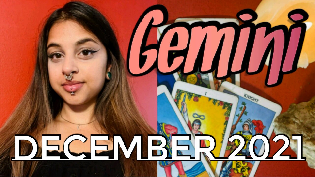 Gemini December 2021 | Gratitude For What's Here Now- Gemini Monthly Tarot Reading