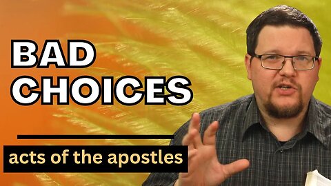 Listening To The Wrong People | Bible Study With Me | Acts 27:9-12