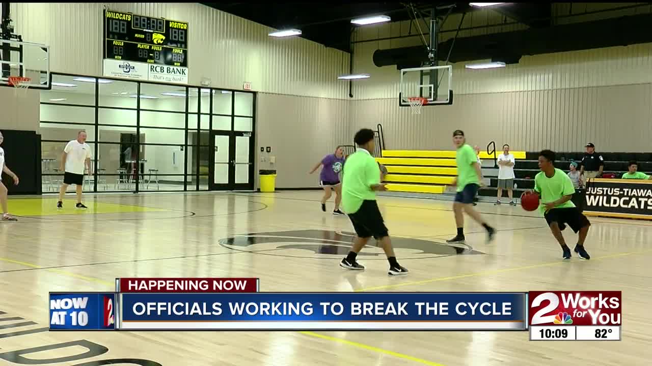 Law Enforcement working to break the cycle