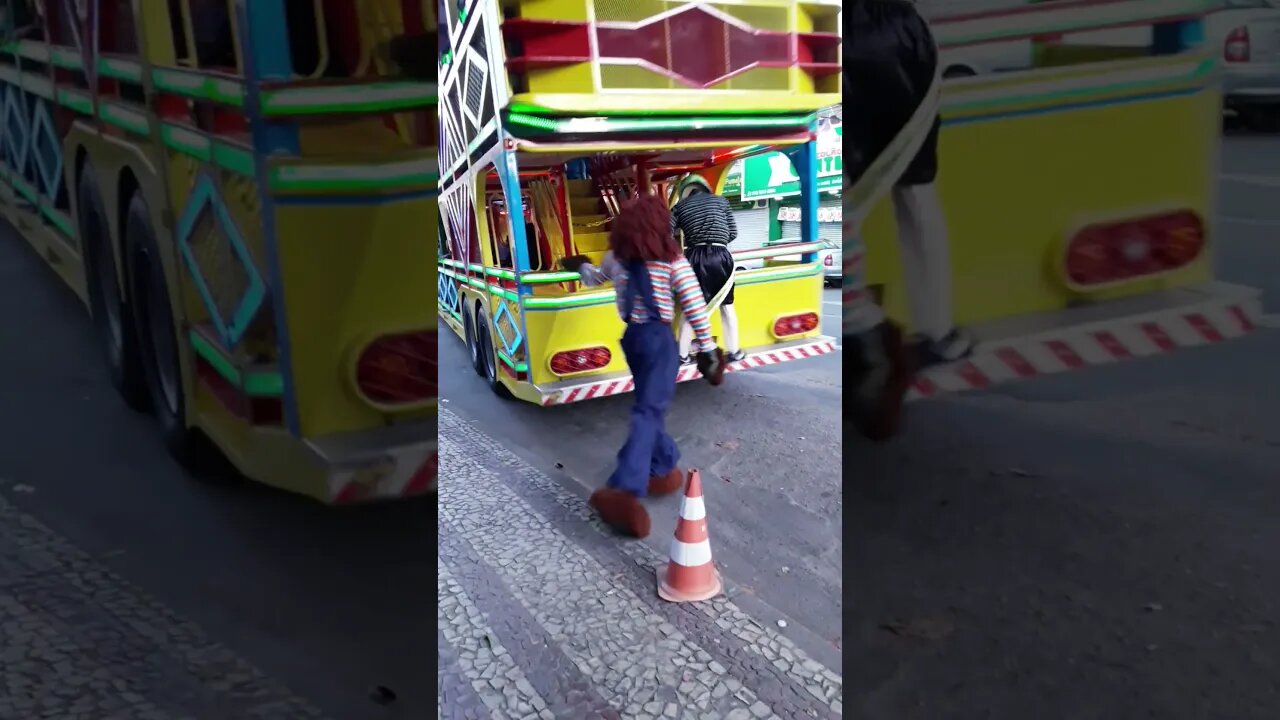 TOP TOP TOP, DANÇANDO FOFÃO, CHAVES, CHIQUINHA E KIKO NA CARRETA DA ALEGRIA TREM BALADA 121