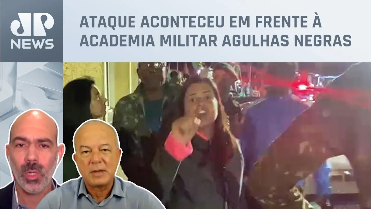 Equipe do UOL é agredida por manifestantes em Resende (RJ); Coronel Tadeu e Schelp analisam