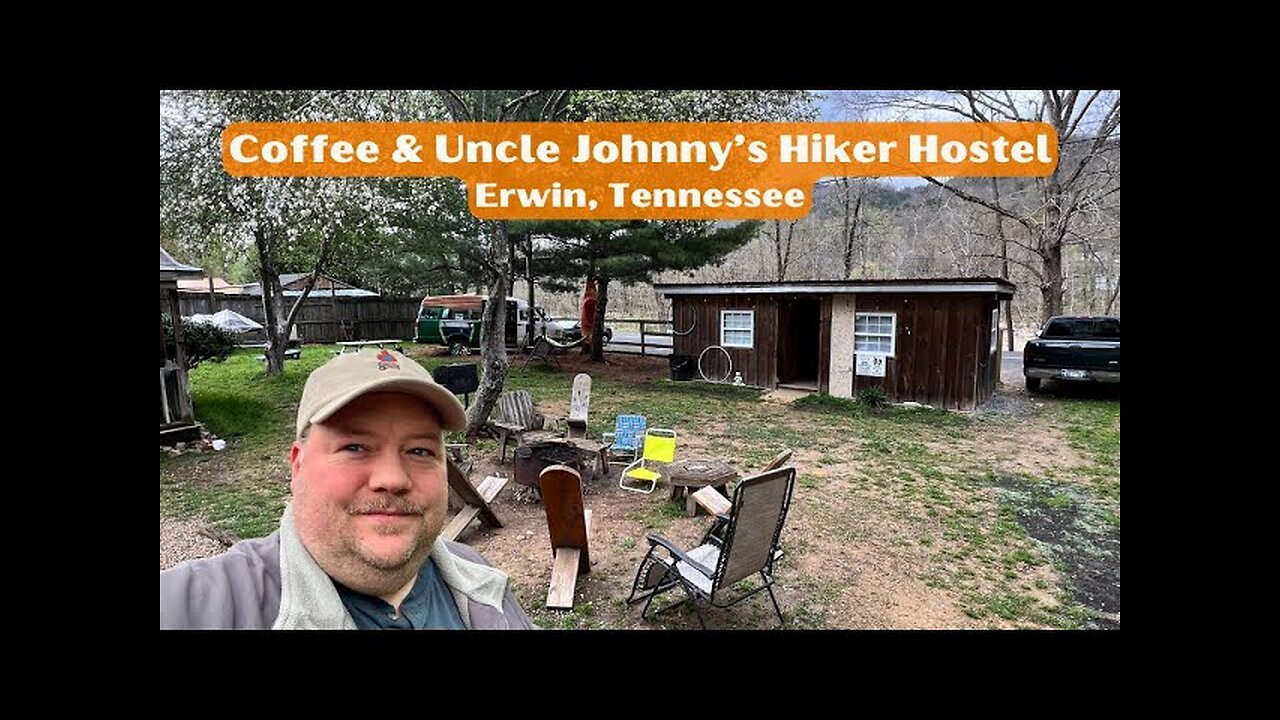 Downtown Coffee, The River & Uncle Johnny's AT Hostel & Outfitter - Erwin, TN