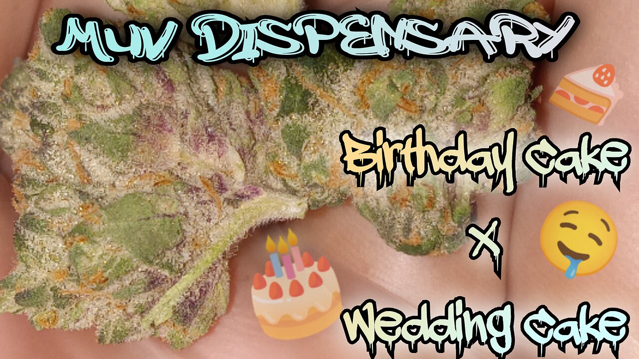 #106 Wedding Cake Birthday Cake (Official Product Video Review)Muv Dispensary Product