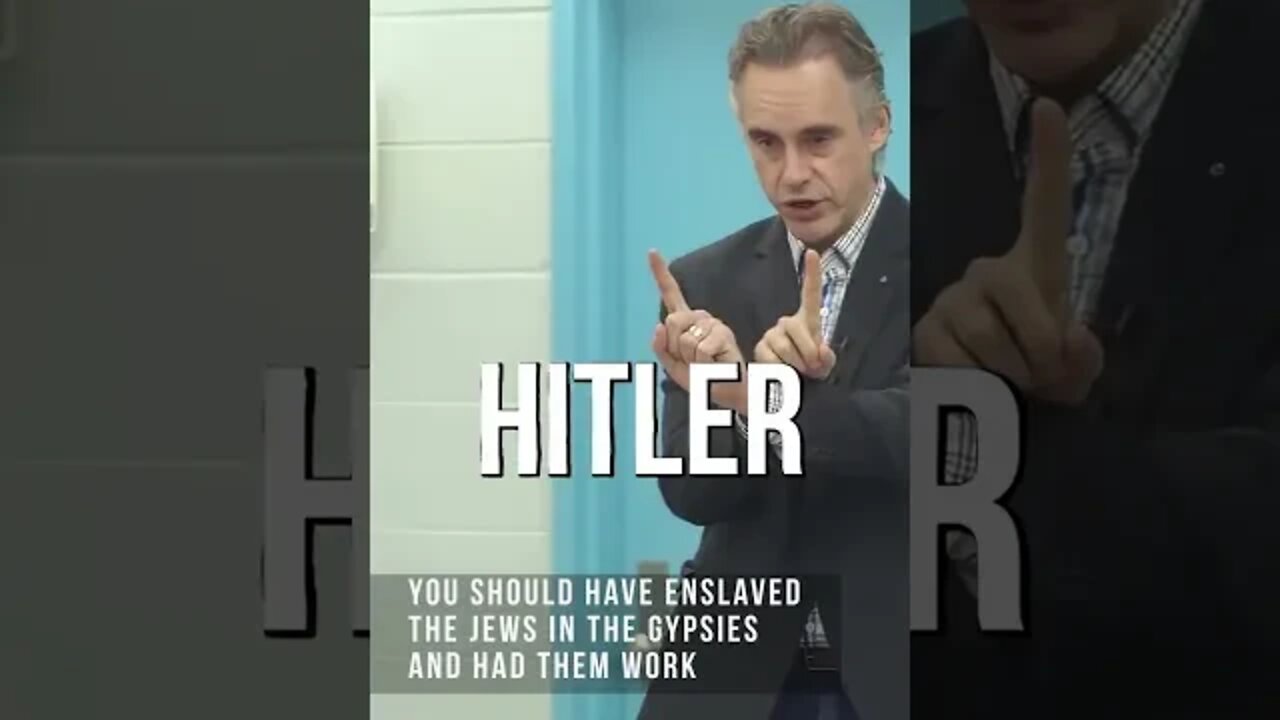 Jordan Peterson, Is There Anyone More Evil Than Hitler