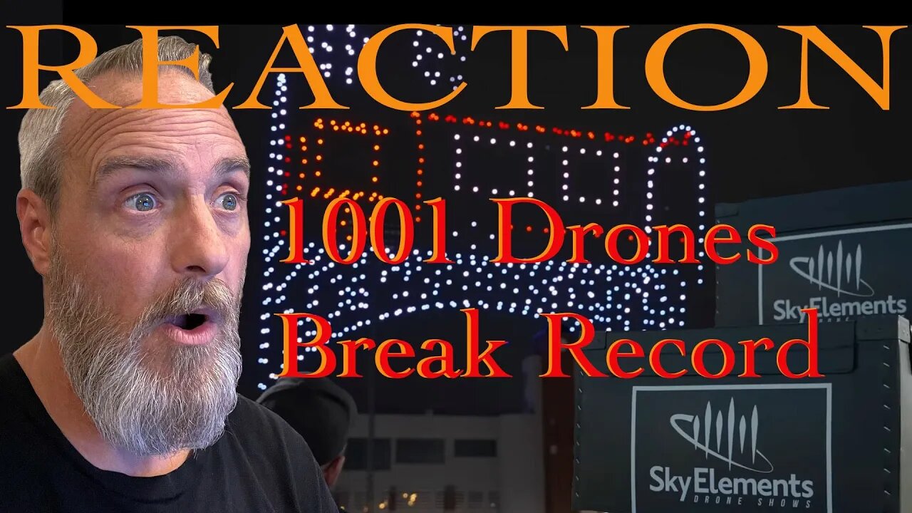 1001 Drones Record Breaking Christmas Show Reaction