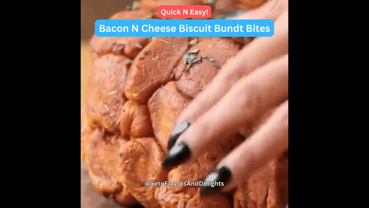 Bacon N Cheese Biscuit Bundt Bites