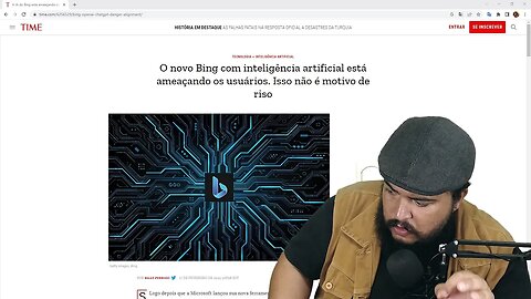 DEU RUIM!! Inteligência artificial surtou e A.M.3.A.Ç.0.U. usuário