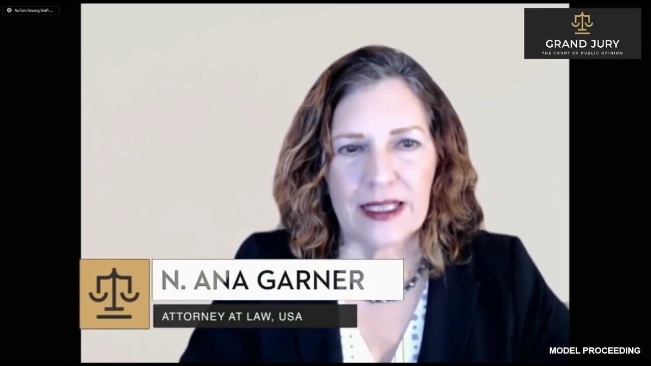 Grand Jury - 05/02/2022 - Jour 1 - Déclaration d'ouverture de N. Ana Garner, Avocate, USA - #2