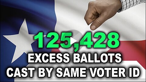 Michigan’s Voter Scandal: Shocking 125,428 Excess Ballots Cast By SAME VOTER ID