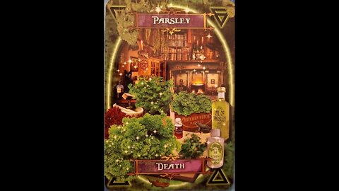 #35 Witches' Kitchen Oracle Cards Parsley