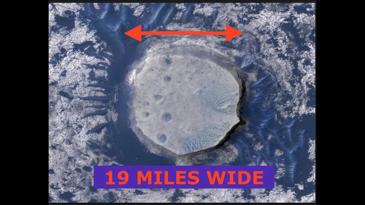 Comet ENKI, Huge 19 Mile Wide Crater Discovered in Greenland Connected to Mass Extinction 11,500 BC