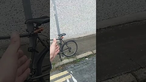 Not so smart pish bike owner 🤷