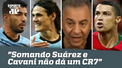 "Somando SUÁREZ e CAVANI não dá UM CR7", dispara Flavio