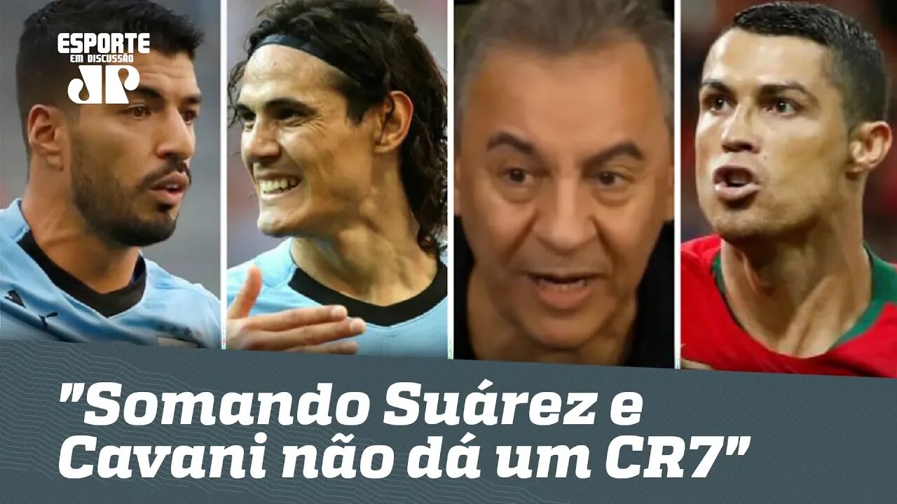 "Somando SUÁREZ e CAVANI não dá UM CR7", dispara Flavio