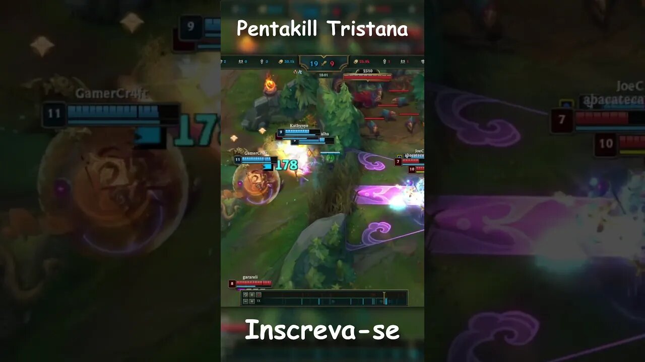 Tristana Pentakill #short #lol #riot