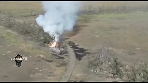STORMING THE AFU POSITIONS FROM THE HEIGHT OF THE UAV FLIGHT