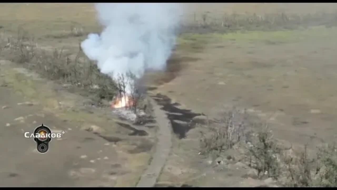 STORMING THE AFU POSITIONS FROM THE HEIGHT OF THE UAV FLIGHT