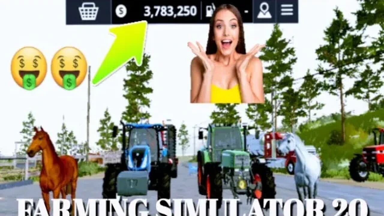 Farming Simulator 20 Mod Apk Gameplay | How to Download Mod | Fs20 | Fs19 | Fs23 Fs22❤️