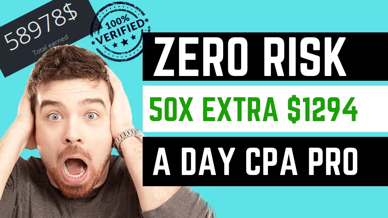 ZERO RISK $1294 Per Day Strategy, Make Money Online, Affiliate Marketing for Beginners