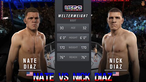 UFC 2 - NICK vs NATE DIAZ