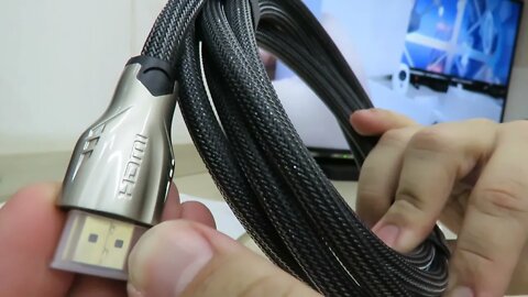 Cabo HDMI 2.0 Ugreen 4K/60Hz com 3 metros, liga de zinco e capa de nylon trançado - AliExpress