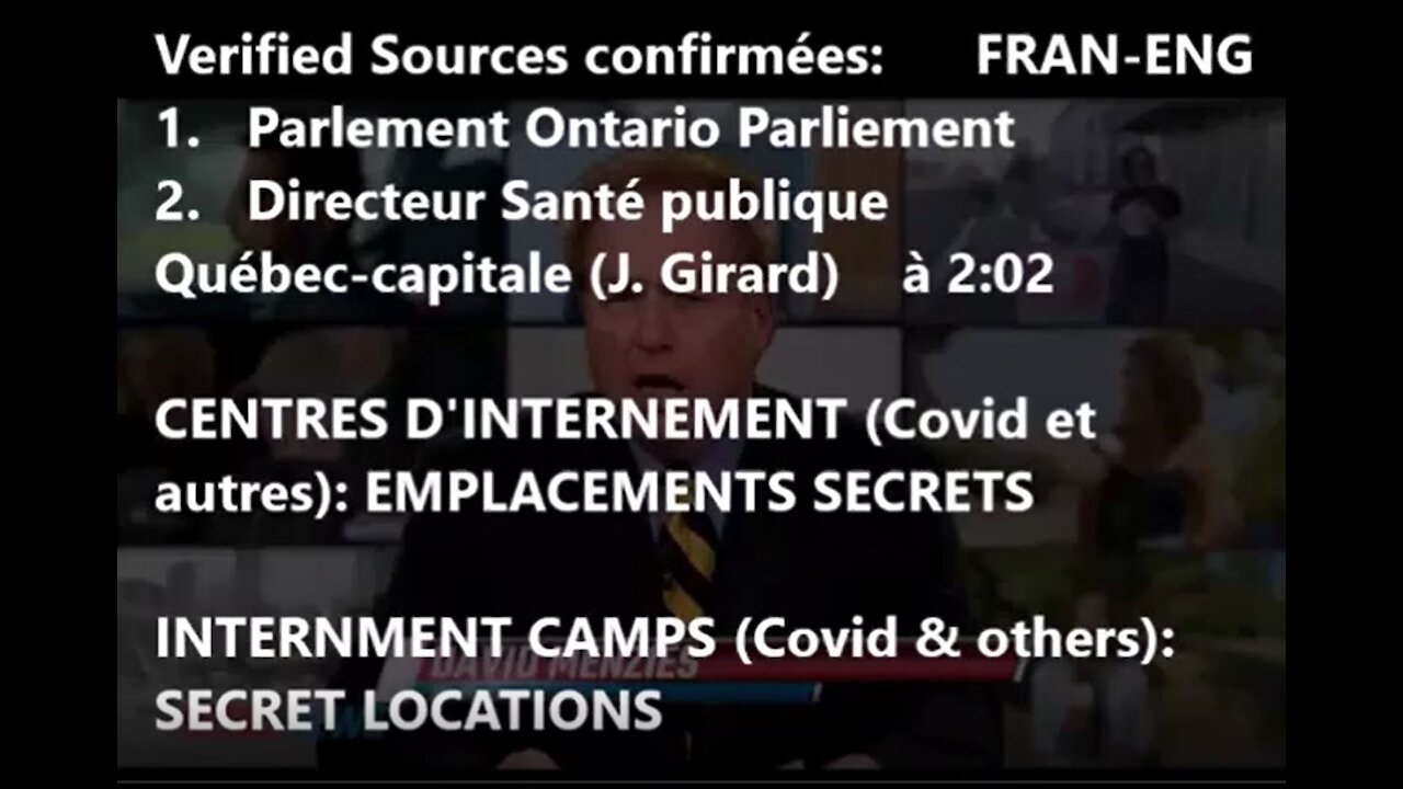 (Fran _ Eng) Canada + Québec: Covid forced isolation sites _ Lieux d'isolement forcé