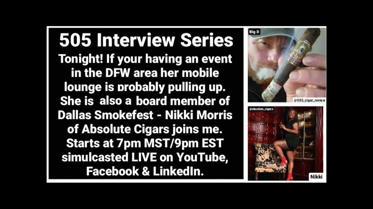 Interview with Nikki Morris of Absolute Cigars & Dallas Smokefest