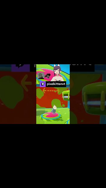 oh no, OH NO!!! | pixelkittenvt on #Twitch #Fallguys