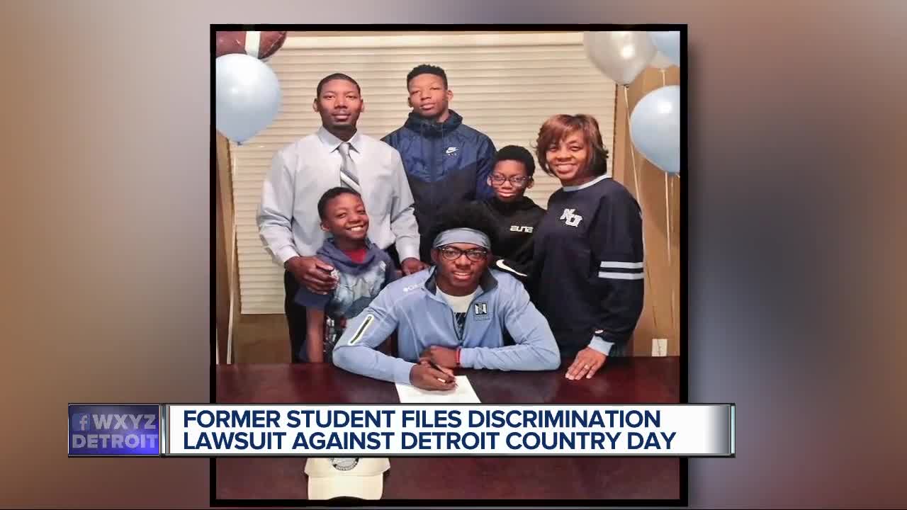 Family of former star athlete claims racial discrimination at Detroit Country Day