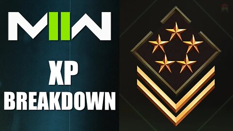 Modern Warfare 2 Detailed XP Breakdown