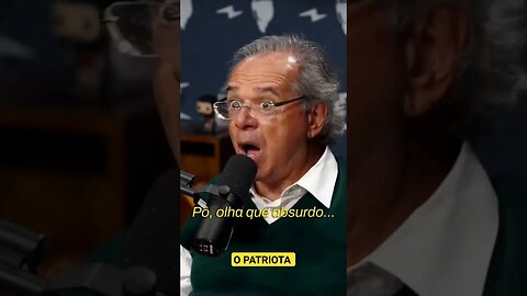 PAULO GUEDES POLÊMICA DO BOLSONARO #shorts